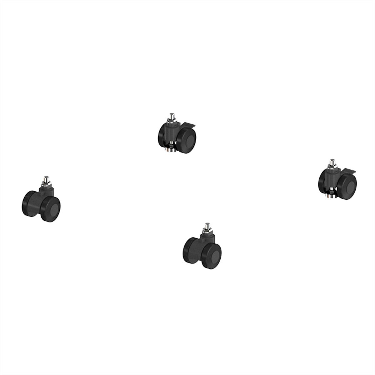 nVent SCHROFF 24630018 19 inch Wielen voor patchkast Meerdere kleuren