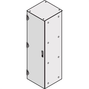 nVent SCHROFF 22130879 19 inch Deur van plaatstaal voor patchkast 42 HE Zwart/grijs