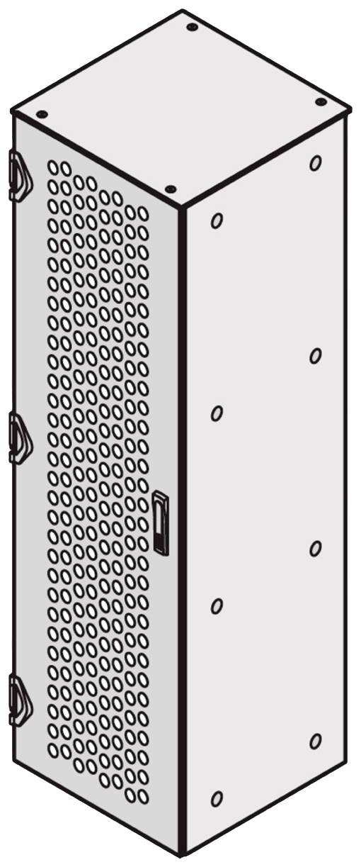 nVent SCHROFF 21130942 19 inch Deur van plaatstaal voor patchkast Zwart/grijs