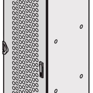 nVent SCHROFF 21130941 19 inch Stalen geperforeerde deur voor patchkast Zwart/grijs nVent SCHROFF 21130941 19 inch Stalen geperforeerde deur voor patchkast Zwart/grijs