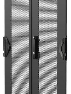 nVent SCHROFF 21630020 19 inch Dubbele geperforeerde deur voor patchkast 42 HE Geperforeerd Zwart/grijs nVent SCHROFF 21630020 19 inch Dubbele geperforeerde deur voor patchkast 42 HE Geperforeerd Zwart/grijs