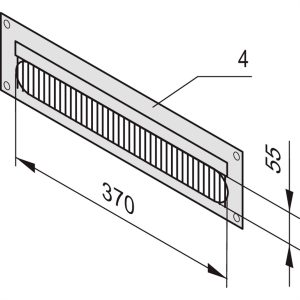 nVent SCHROFF 27230160 19 inch Afdekking met borstels voor patchkast Grijs nVent SCHROFF 27230160 19 inch Afdekking met borstels voor patchkast Grijs
