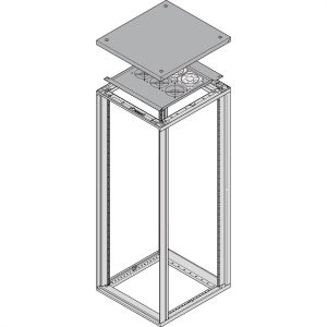 nVent SCHROFF 27230094 19 inch Ventilator voor patchkast Zwart/grijs nVent SCHROFF 27230094 19 inch Ventilator voor patchkast Zwart/grijs