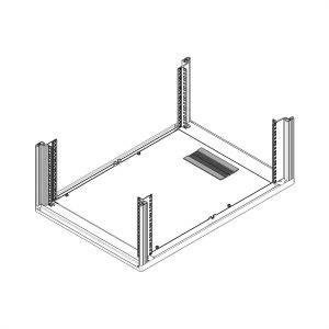 nVent SCHROFF 27230055 19 inch Afdekking met borstels voor patchkast nVent SCHROFF 27230055 19 inch Afdekking met borstels voor patchkast