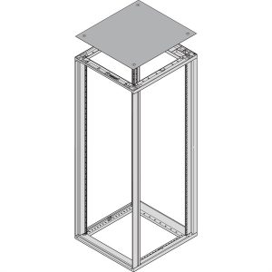 nVent SCHROFF 25230044 19 inch Dakpaneel Zwart/grijs