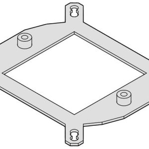 nVent SCHROFF 24830002 19 inch Adapterplaat nVent SCHROFF 24830002 19 inch Adapterplaat