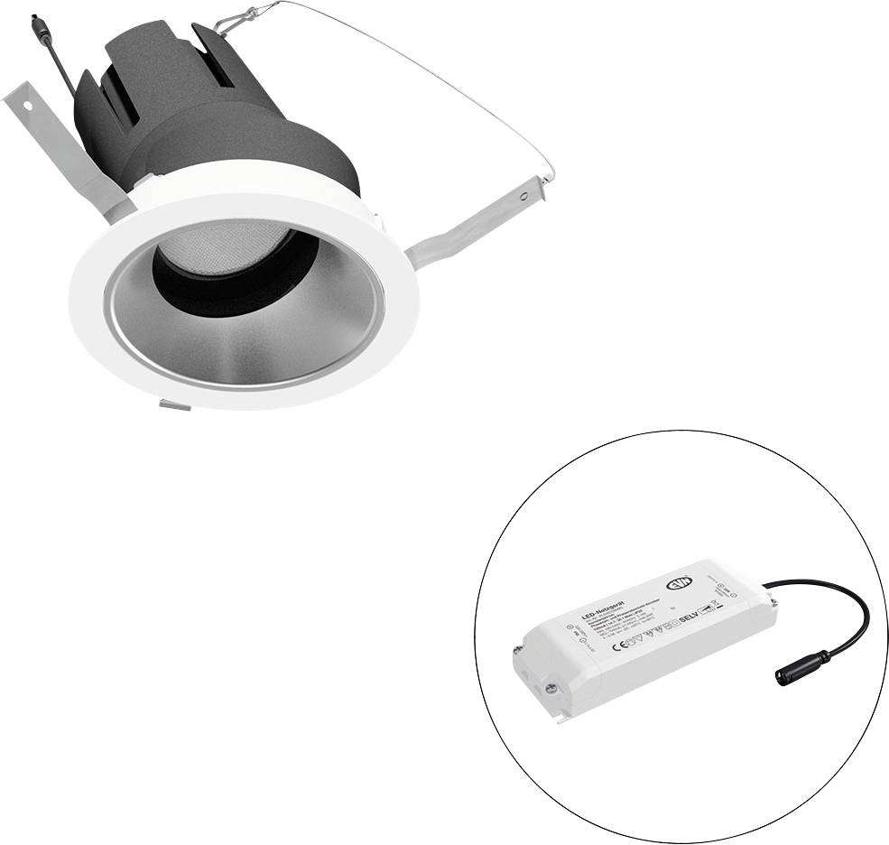 EVN F01R14AM2530L38P F01R14AM2530L38P LED-plafondspot
