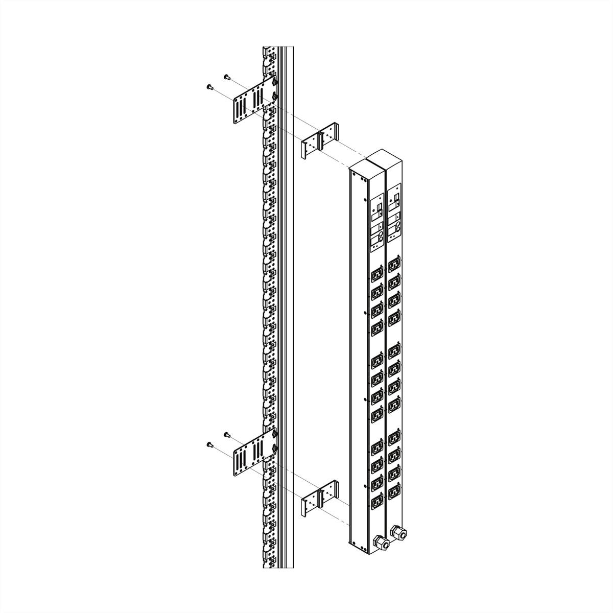 nVent SCHROFF 23130010 19 inch Montagemateriaal