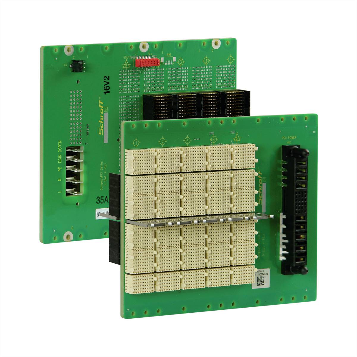 nVent SCHROFF 23007615 19 inch CPCI Serial Backplane
