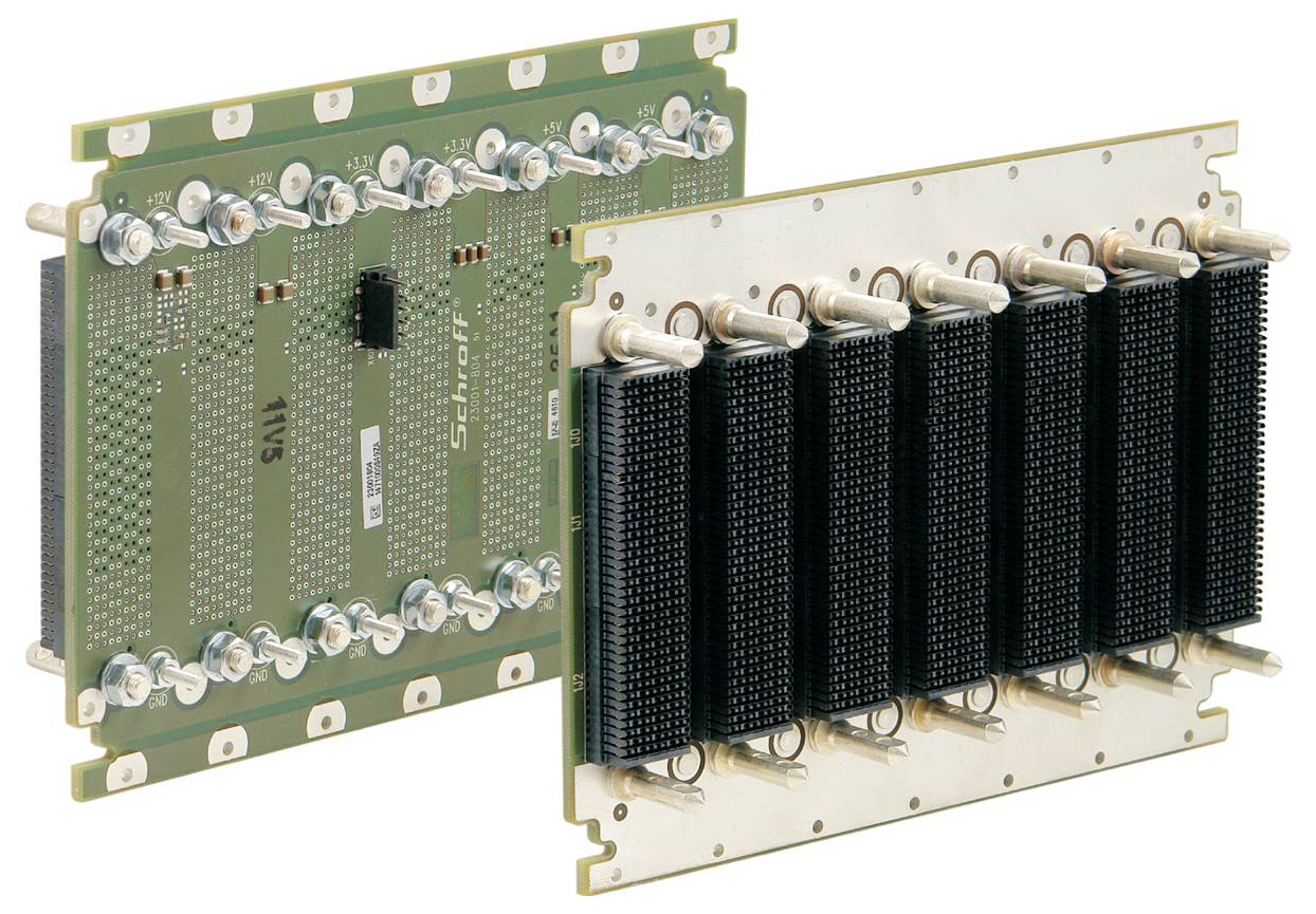 nVent SCHROFF 23001814 19 inch CPCI Serial Backplane Meerdere kleuren