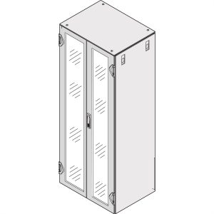 nVent SCHROFF 22130675 19 inch Dubbele zichtdeur voor patchkast Grijs-wit (RAL 7035) nVent SCHROFF 22130675 19 inch Dubbele zichtdeur voor patchkast Grijs-wit (RAL 7035)