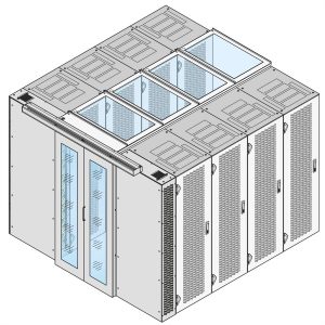 nVent SCHROFF 21130649 19 inch Behuizing voor patchkast Geschikt voor kastdiepte: 200 mm Zwart/grijs nVent SCHROFF 21130649 19 inch Behuizing voor patchkast Geschikt voor kastdiepte: 200 mm Zwart/grijs