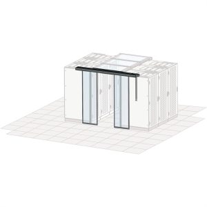 nVent SCHROFF 21130073 19 inch Schuifdeur voor patchkast Zwart/grijs nVent SCHROFF 21130073 19 inch Schuifdeur voor patchkast Zwart/grijs
