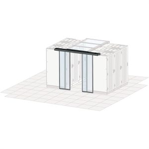 nVent SCHROFF 21130060 19 inch Schuifdeur voor patchkast Zwart/grijs nVent SCHROFF 21130060 19 inch Schuifdeur voor patchkast Zwart/grijs