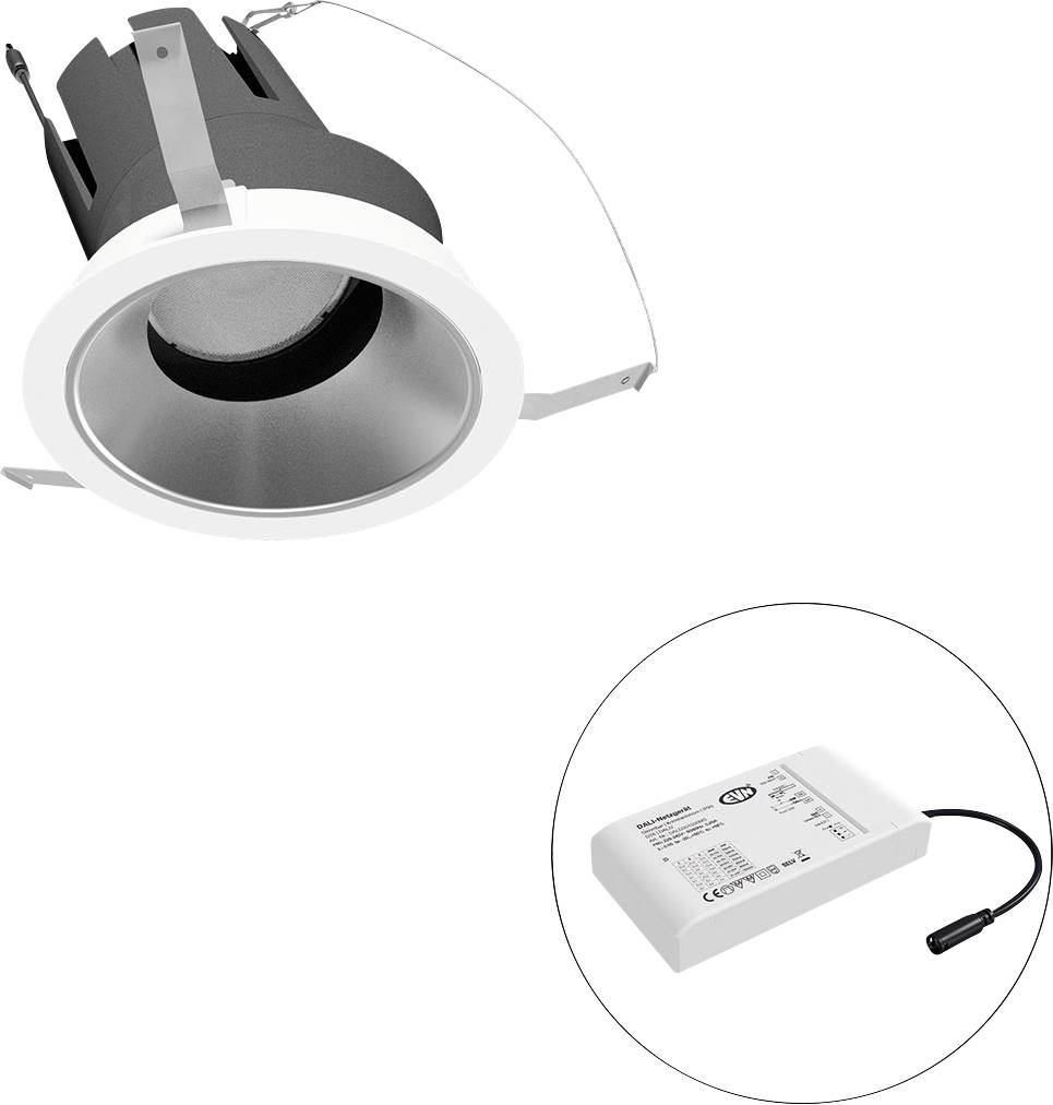 EVN F01R14AM3840L15D F01R14AM3840L15D LED-plafondspot