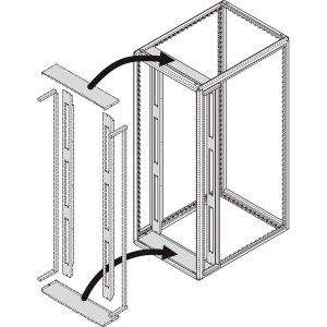 nVent SCHROFF 21130635 19 inch Scheidingspaneel voor patchkast 42 HE Zwart/grijs nVent SCHROFF 21130635 19 inch Scheidingspaneel voor patchkast 42 HE Zwart/grijs