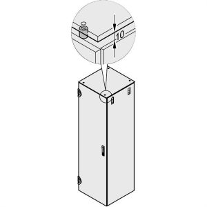 nVent SCHROFF 2313006805B 19 inch Dakpaneel nVent SCHROFF 2313006805B 19 inch Dakpaneel