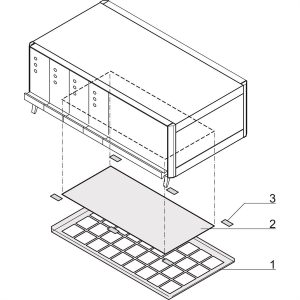 nVent SCHROFF 64571033 19 inch Luchtfilter voor patchkast nVent SCHROFF 64571033 19 inch Luchtfilter voor patchkast
