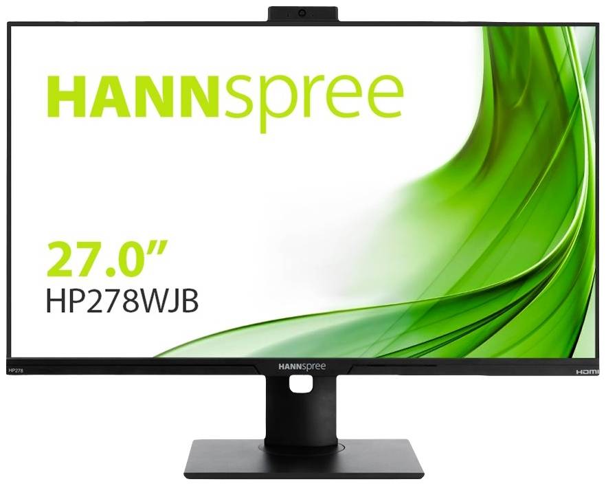 Hannspree HP 278 WJB LED-monitor Energielabel C (A - G) 68.6 cm (27 inch) 1920 x 1080 Pixel 16:9 5 ms HD-audio, VGA, Hoo