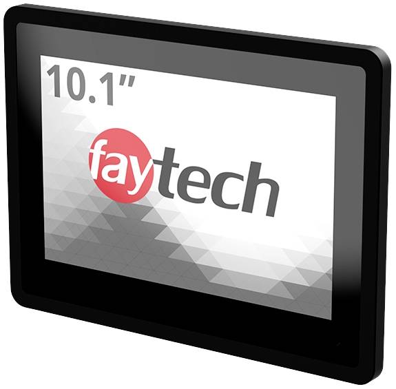 Faytech FT101TMCAPOB Touchscreen monitor Energielabel: D (A - G) 25.7 cm (10.1 inch) 1920 x 1080 Pixel 16:10 10 ms HDMI,