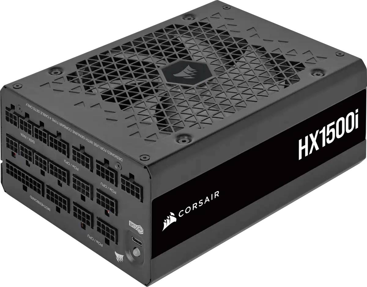 Corsair HX1500i 80PLUS PC-netvoeding 1500 W ATX 80 Plus Platinum