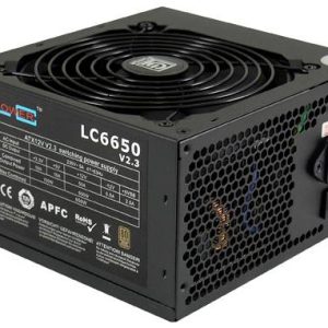 LC Power Super Silent LC665 PC-netvoeding 650 W ATX 80 Plus Bronze LC Power Super Silent LC665 PC-netvoeding 650 W ATX 80 Plus Bronze