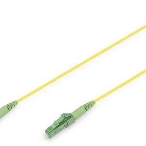 Digitus DK-2933-05-APC-SX Glasvezel Optische vezel Aansluitkabel 3 m Geel [1x LC/APC 8°-stekker, LC APC-stekker – 1x LC Digitus DK-2933-05-APC-SX Glasvezel Optische vezel Aansluitkabel 3 m Geel [1x LC/APC 8°-stekker, LC APC-stekker – 1x LC