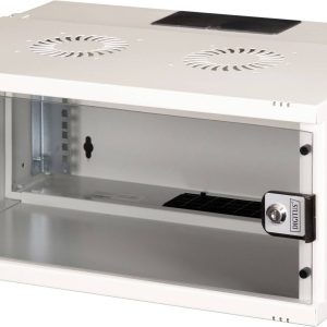 Digitus DN-49200 19inch-wandkast (b x h x d) 540 x 240 x 400 mm 4 HE Grijs, Grijs (metalen behuizing), Grijs (RAL 7035) Digitus DN-49200 19inch-wandkast (b x h x d) 540 x 240 x 400 mm 4 HE Grijs, Grijs (metalen behuizing), Grijs (RAL 7035)