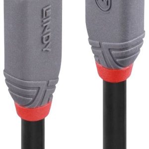 LINDY 36956 USB-C-kabel USB 4.0 USB-C stekker 0.80 m Zwart LINDY 36956 USB-C-kabel USB 4.0 USB-C stekker 0.80 m Zwart