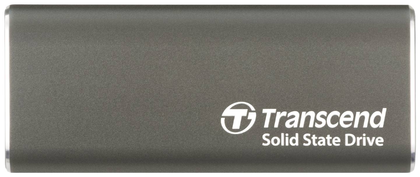 Transcend ESD265C 2 TB Externe SSD harde schijf USB-C Iron Gray TS2TESD265C