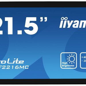 Iiyama ProLite OTF2216MC-B1 Touchscreen monitor Energielabel: E (A – G) 55.9 cm (22 inch) 1920 x 1080 Pixel 16:9 25 ms H Iiyama ProLite OTF2216MC-B1 Touchscreen monitor Energielabel: E (A – G) 55.9 cm (22 inch) 1920 x 1080 Pixel 16:9 25 ms H