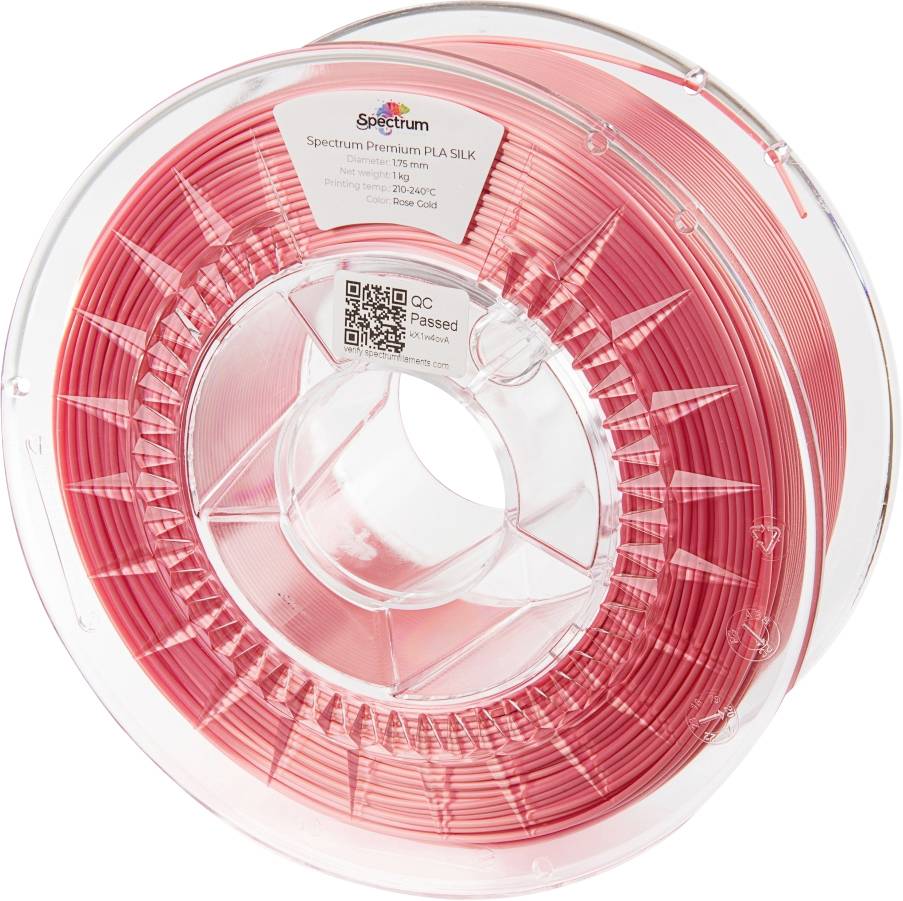 Spectrum Filaments 80442 PLA SILK Filament PLA zijdeglans Zijdeglans 1.75 mm 1000 g Rose Gold, Roze, Goud 1 stuk(s)