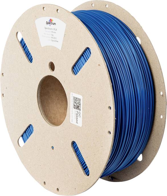 Spectrum Filaments 80558 recycled PLA Filament PLA kunststof Gerecycled PLA 1.75 mm 1000 g Signaalblauw, Blauw 1 stuk(s)