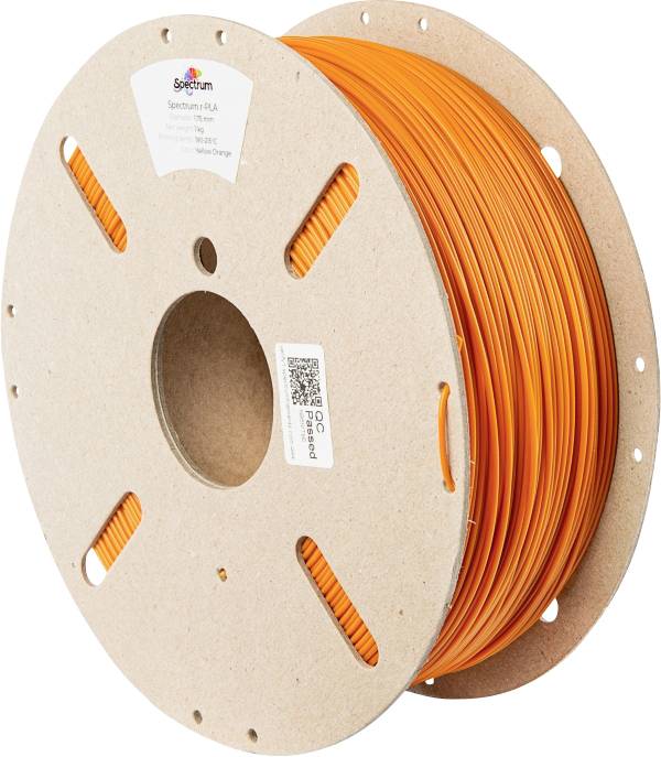 Spectrum Filaments 80560 recycled PLA Filament PLA kunststof Gerecycled PLA 1.75 mm 1000 g Geel-oranje, Oranje 1 stuk(s)