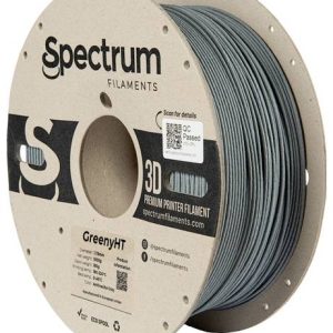 Spectrum Filaments 80701 GreenyHT Filament PLA kunststof Hittebestendig, Hoge stijfheid, Mat 1.75 mm 1000 g Anthracite G Spectrum Filaments 80701 GreenyHT Filament PLA kunststof Hittebestendig, Hoge stijfheid, Mat 1.75 mm 1000 g Anthracite G