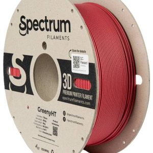 Spectrum Filaments 80702 GreenyHT Filament PLA kunststof Hittebestendig, Hoge stijfheid, Mat 1.75 mm 1000 g Rood 1 stuk( Spectrum Filaments 80702 GreenyHT Filament PLA kunststof Hittebestendig, Hoge stijfheid, Mat 1.75 mm 1000 g Rood 1 stuk(