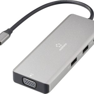 Renkforce RF-DKS-906 USB-C dockingstation Geschikt voor merk (dockingstation): Universeel Ondersteunt 8K@30 Hz (1x) / 4K Renkforce RF-DKS-906 USB-C dockingstation Geschikt voor merk (dockingstation): Universeel Ondersteunt 8K@30 Hz (1x) / 4K