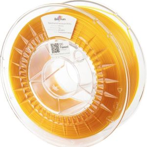 Spectrum Filaments 80049 PET-G Premium Filament PETG Chemisch bestendig, Slagvast 1.75 mm 1000 g Transparent Yellow, Gee