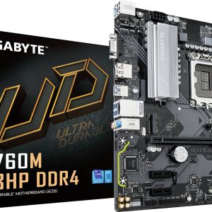 Gigabyte B760M D3HP DDR4 Moederbord Socket Intel LGA 1700 Vormfactor Micro-ATX Moederbord chipset Intel® B760 Express Gigabyte B760M D3HP DDR4 Moederbord Socket Intel LGA 1700 Vormfactor Micro-ATX Moederbord chipset Intel® B760 Express