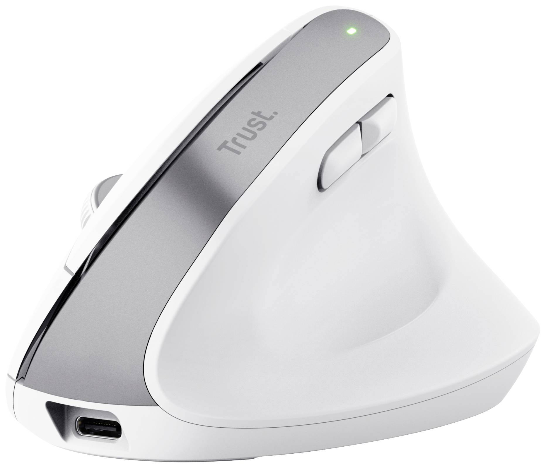 Trust BAYO+ Muis Bluetooth Optisch Wit 6 Toetsen 2400 dpi Geïntegreerd scrollwiel