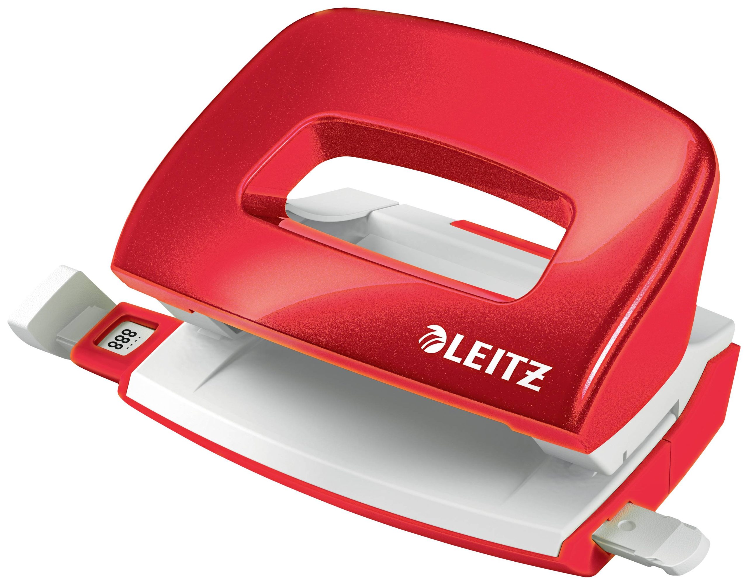 Leitz 50601026 Bureauperforator Rood-wit 10 vel (80 g/m²)