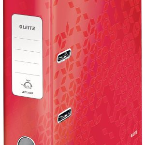 Leitz Ordner DIN A4 Rugbreedte: 80 mm Rood 2 beugels 10050026