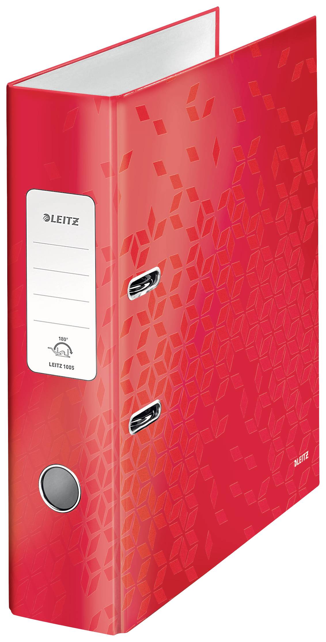 Leitz Ordner DIN A4 Rugbreedte: 80 mm Rood 2 beugels 10050026