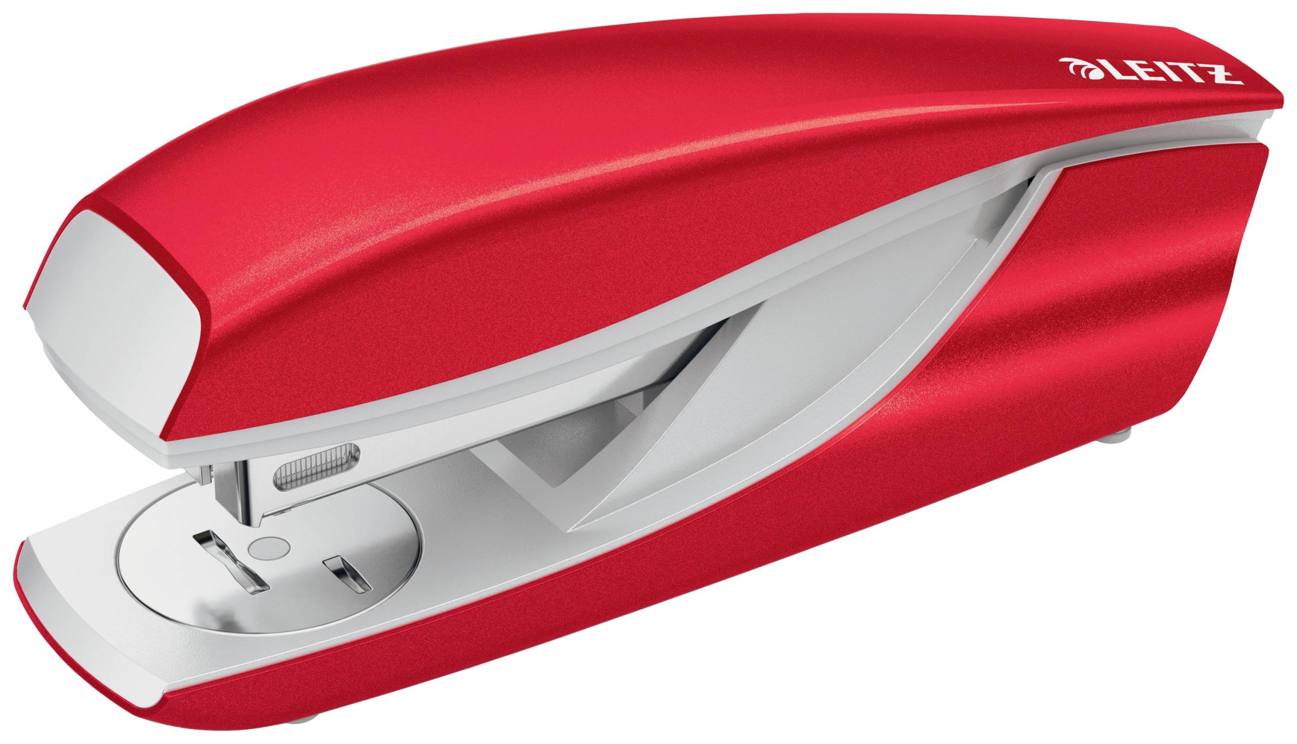 Leitz 55021026 Nietmachine Rood/wit Nietcapaciteit: 30 vel (80 g/m²)