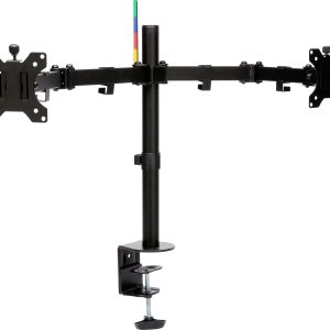Kensington K55409WW Monitor-tafelbeugel Aantal monteerbare displays: 2 Display(s) 81,3 cm (32″) Zwart Draaibaar, Kantelb Kensington K55409WW Monitor-tafelbeugel Aantal monteerbare displays: 2 Display(s) 81,3 cm (32″) Zwart Draaibaar, Kantelb