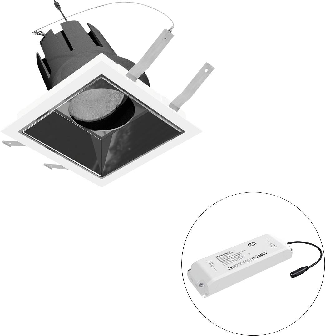 EVN F03R11SM3840L55P F03R11SM3840L55P LED-plafondspot