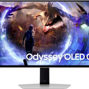 Samsung Odyssey OLED G6 S27DG600SU Gaming monitor Energielabel G (A – G) 68.6 cm (27 inch) 2560 x 1440 Pixel 16:9 0.03 m Samsung Odyssey OLED G6 S27DG600SU Gaming monitor Energielabel G (A – G) 68.6 cm (27 inch) 2560 x 1440 Pixel 16:9 0.03 m