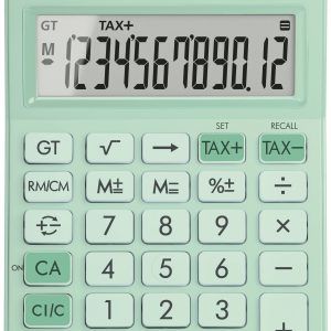 Canon LS-125KB-GR Zakrekenmachine Groen Aantal displayposities: 12 werkt op batterijen, werkt op zonne-energie (b x h x
