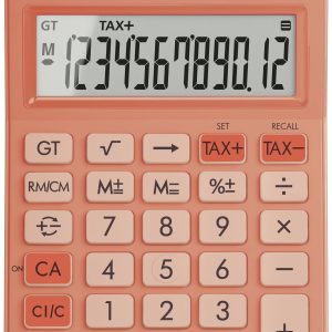 Canon LS-125KB-OR Zakrekenmachine Oranje Aantal displayposities: 12 werkt op batterijen, werkt op zonne-energie (b x h x