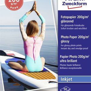 Avery-Zweckform Everyday C2549-20P Fotopapier 10 x 15 cm 200 g/m² 50 vellen Glanzend Avery-Zweckform Everyday C2549-20P Fotopapier 10 x 15 cm 200 g/m² 50 vellen Glanzend